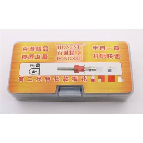 Honest 3pcs Cross Lock Tool 2th generation 7.0mm, 7.5mm,7.8mm Set Pick with Practice Locksmith Tools set