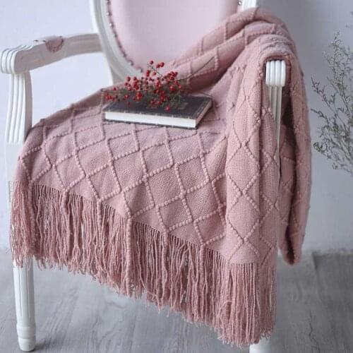 Warm Soft Quilt Cotton Crochet Sofa Cover Blanket Bed Supplies Cashmere Blanket Super Soft Winter Bed Bedding