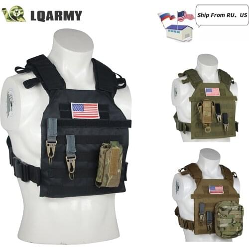 Nylon Molle Webbed Gear Tactical Vest Body Armor Hunting Carrier Airsoft Accessories Combat Camo Military Army Vest