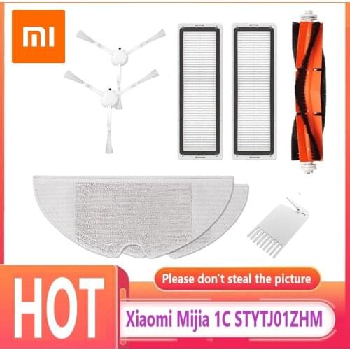 For Xiaomi Mijia 1C STYTJ01ZHM Dreame D9 Series Robot Vacuum Cleaner Parts Main Brush Side Brush Filters Mop Cloth Accessories