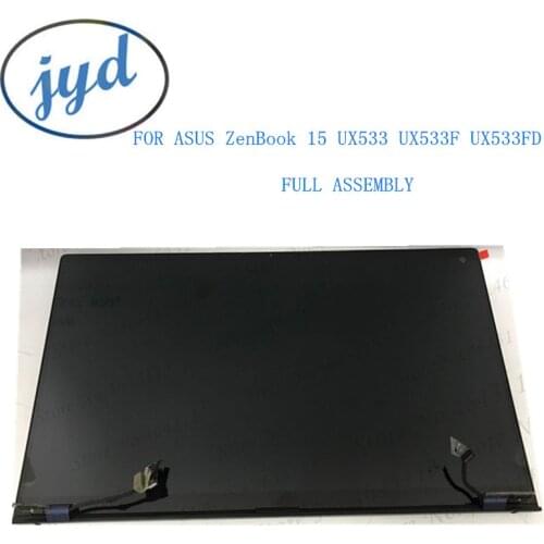 Bule coloe 15.6 inch LCD LED SCREEN Assembly FOR ASUS ZenBook 15 UX533 UX533F UX533FD full uper set