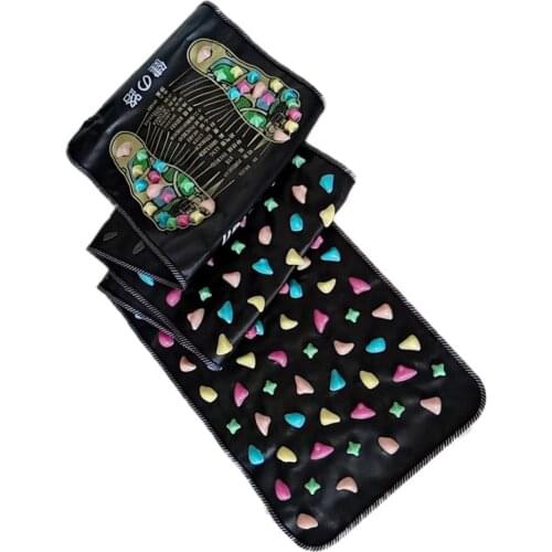 170*35cm Reflexology Walk Stone Foot Leg Pain Relieve Relief Massager Mat Health Care Acupressure Cushion Pad