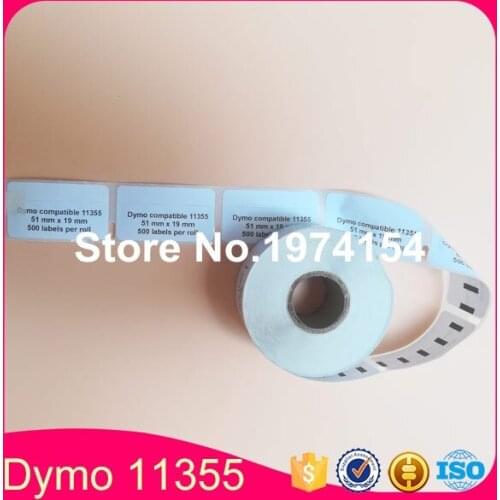 200 x Rolls Dymo Compatible Labels 11355 dymo 1355 Multi Purpose Labels 51mm x 19mm 500 Labels Per Roll