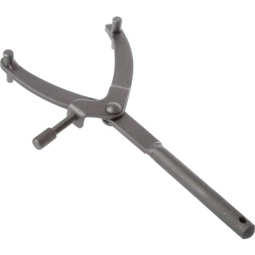 Free delivery Universal Motorcycle Dirt Pit Bike Adjustable Pulley Holder Clutch Hub Rotor Sprocket Spanner For Flywheel