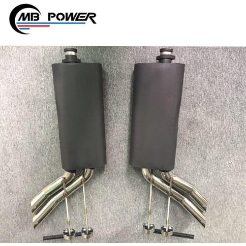 G CLASS W463 B style exhaust tips with chrome electroplating for G63 G65 muffule tips 1990-2018y
