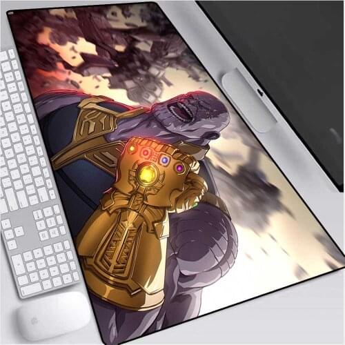 Mairuige Gaming Mouse Pad League of Legends Mouse Pad Non-slip Rubber Computer Notebook Office Desk Pad Seaming Anime Mouse Pad