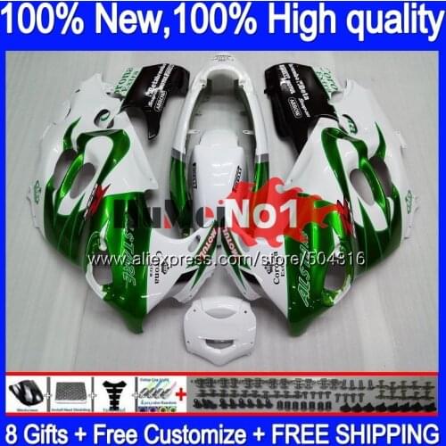 Body For SUZUKI KATANA GSXF 600 750 GSXF600 98 99 00 2001 2002 Green Sale 12MC.75 GSX600F GSXF750 1998 1999 2000 01 02 Fairing