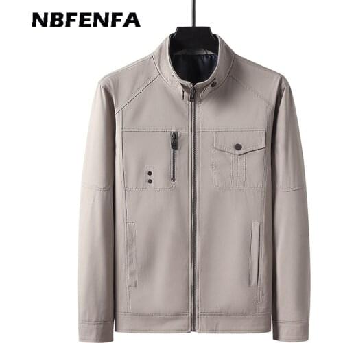 Mens Jacket Spring Bussiness Coat Baseball Windbreaker Men Clothing Coat Outdoor Solid Outwear Autumn Male Casual Jackets LX067