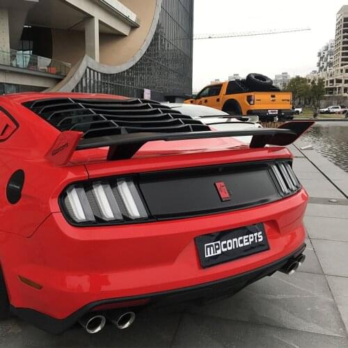 Suitable For 15-20 Ford Mustang Refitting Carbon Fiber with Light Big , Punching and Small Tail
