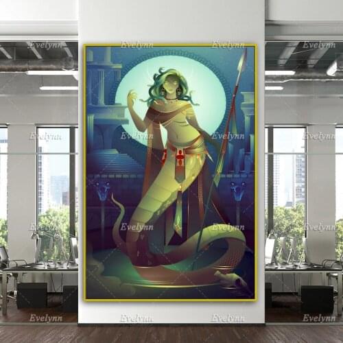 Greek Mythology Posters~Nordic Greek Gods Figure Home Decor Canvas Wall Art Prints Living Room Decoration Unique Gift