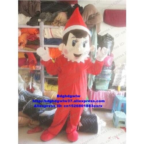 Christmas Boy Christmas Elf Spirit Mascot Costume Adult Cartoon Character Outfit Children Program Good-looking Nice zx2922
