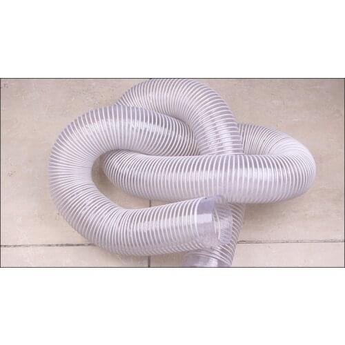 1M PVC Dust-collecting Tube For Woodworking Dust-removing,Woodworking Dust Collector,Dust Removal Duct Tube For Vacuum Cleaner