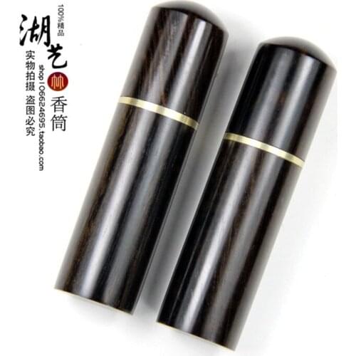 Ebony red acid branch 1.5 caliber of tobacco smoke tube with ebony needle incense cone tube teachers appliances wholesale