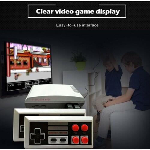 Built-In 500 620 Games Mini TV Game Console 8 Bit Retro Classic Handheld Gaming Player AV/HDMI Output Video Game Console Toy
