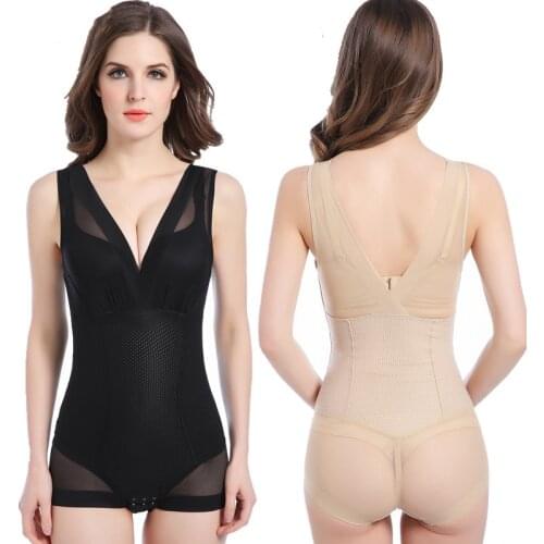 Women Shapewear Tummy Suit Control Underbust Women Body Shaper Slimming Underwear Vest Bodysuits Jumpsuit