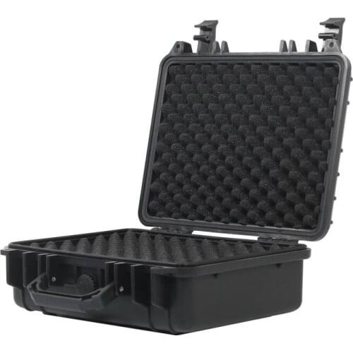 ODC12 Hard Waterproof PP Gun Box Pistol Case with Pre-Cut Foam for Outdoor Hunting Tool Suitcase
