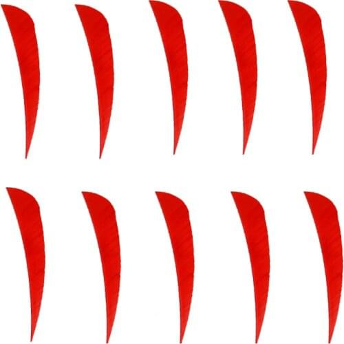 50pcs 3inch Archery Arrow Feathers Right Wing for Carbon Fiberglass Arrows Hunting Shooting Accessories Turkey Feather Fletching