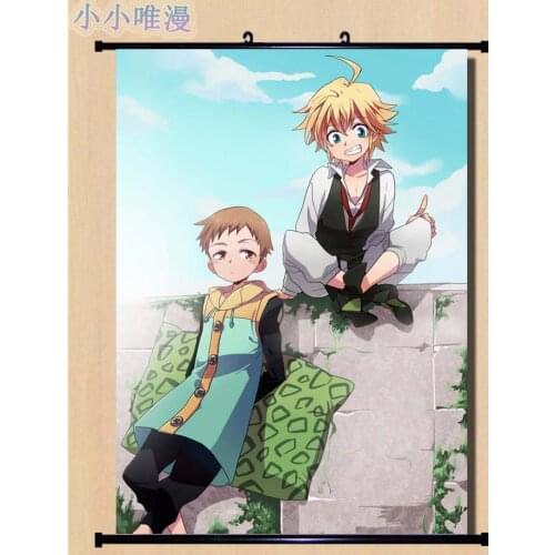 Anime Decorative Picture The Seven Deadly Sins Nanatsu no Taizai Dragons Sin of Wrath Meliodas Home Decor Wall Scroll Poster