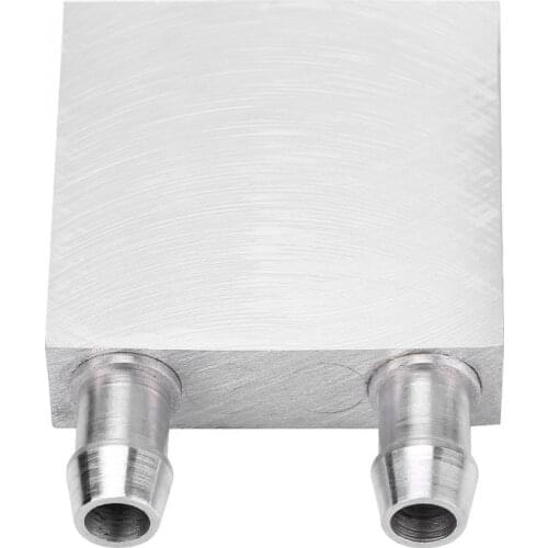 Water Cooling Block CPU Radiator CPU Water Cooling Block Liquid Water Cooler Liquid Water Cooler Heat Sink 40*80*12mm Aluminum