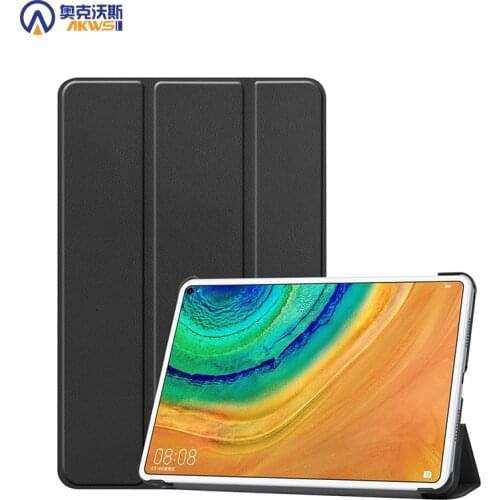 Case for Huawei Matepad Pro 10.8 2019, MRX-W09 W19 AL09 AL19, Slim Stand Protective Leather Skin for 10.8 Huawei Tablet Case