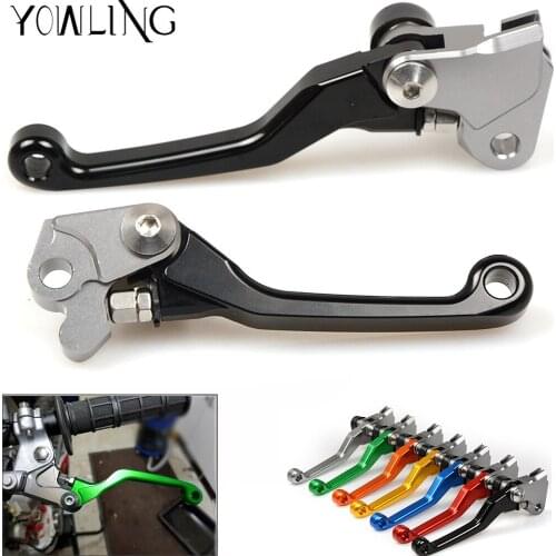 For 250 SX-F 250SX-F 2005 2006 CNC Dirtbike Pivot Brake Clutch Levers Motocross Replacement Dirt bike Lever handle