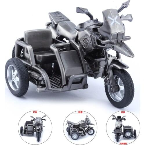 Hot Game PUBG Toy Three Wheeled Motorcycle Alloy Model Off-Road Car Game Prop Toy Decoration Craft Gift High Quality For Fans
