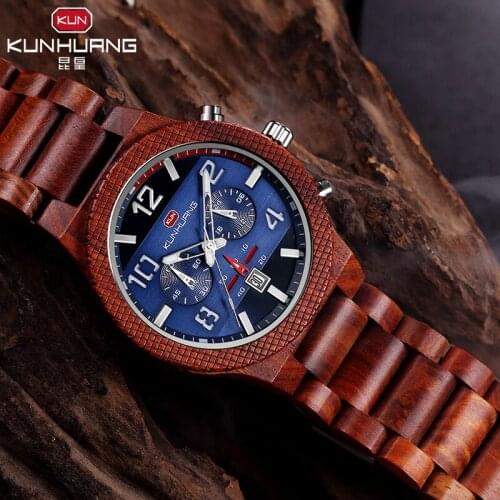 KAT-WACH Wooden Clock