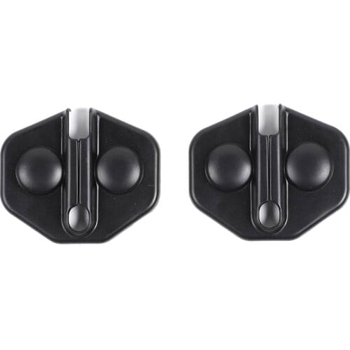 Car Door Lock Cover Protector Trim for Ford Mustang 2009 2010 2011 2012 2013 ABS Exterior Accessories