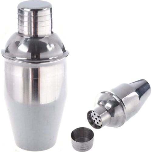Stainless Steel Cocktail Bartender Shaker Drink Mixer Bar Set Kit