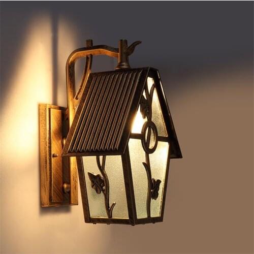 Outdoor Wall Lantern Waterproof Outdoor Wall Fixture Exterior Light Fixtures Outdoor Porch Lights Exterior Lights Garland Lamps
