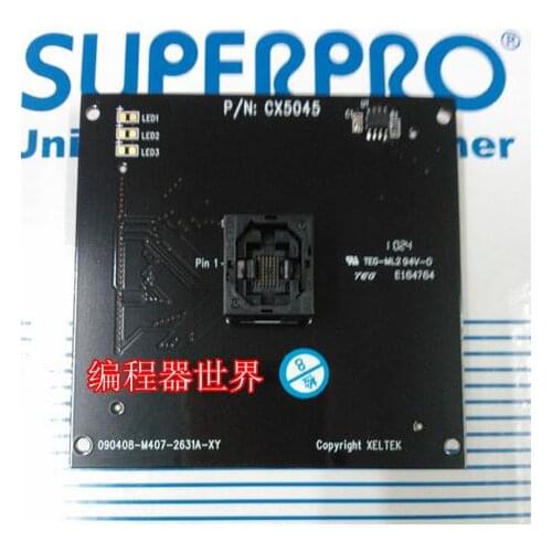 New XELTEK SUPERPRO adapter test socket CX5045 / DX5045