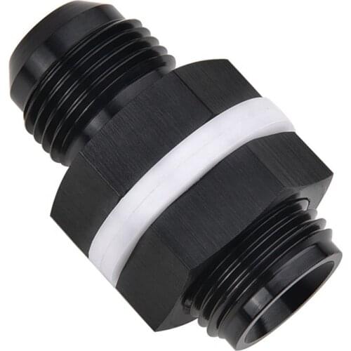 Fuel Cell Bulkhead Joint Adapter Aluminum Lock Nut External Thread with Washer