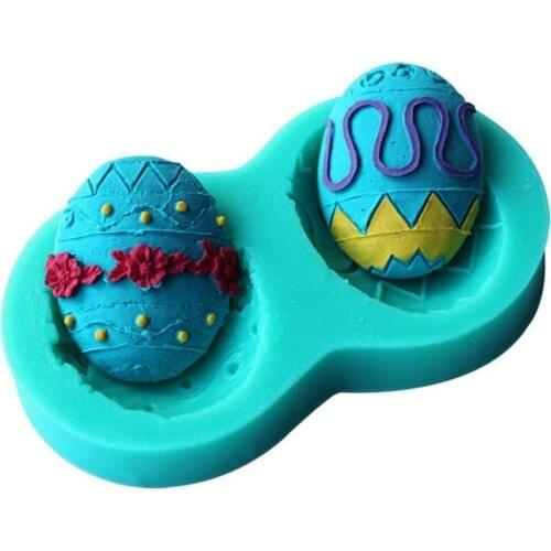 Egg Silicone Cake Baking Mold DIY Chocolate Bakeware Pan For Handmade Soap Pastry Cake Muffin Ice Cube Biscuit