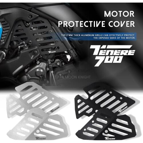 Engine Cover Guard Motor Protective Cover Throttle Cam Protector Crap Flap For Yamaha Tenere 700 Tenere700 XTZ700 T7 XT700Z