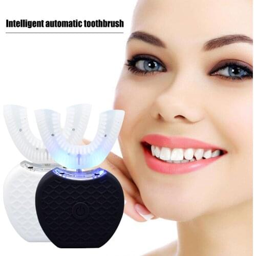 2018 V-WHITE Sonic Adult Toothbrush Wireless Charging 360 Degree Oral Teeth Automatic Personal Care Appliances dropship