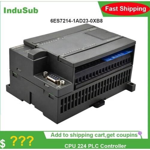 6ES7 214-1AD23-0XB8 CPU 224CN Controller Compatible S7-200 PLC Transistor type 214-1BD23-0XB8 Type PLC