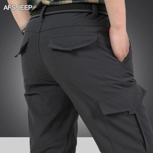 Army Military Hunting Pants Combat Tactical Pants Trousers Quick Drying Thicken Waterproof Outdoor Training Pants Workout Clothi