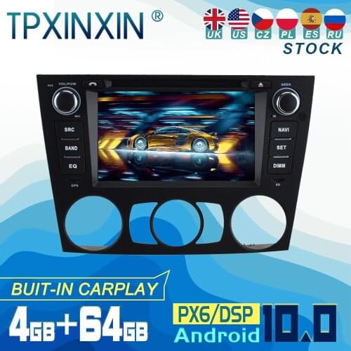 PX6 For BMW E90/E91/E92/E93 3 Series Android 10 Carplay Radio Player Car GPS Navigation Head Unit Car Stereo WIFI DSP BT