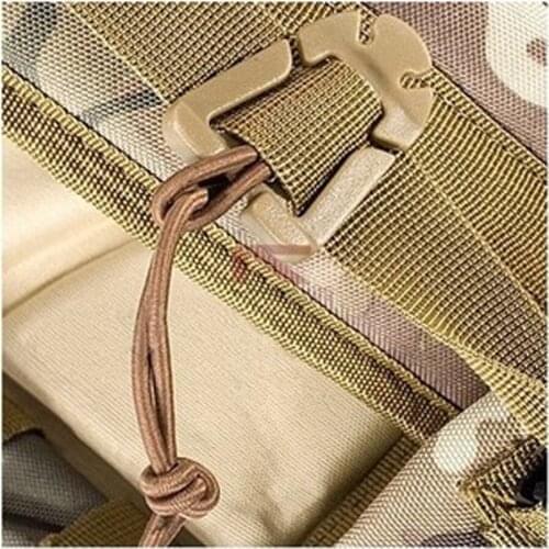 EDC outdoor Elastic Rope Webbing Buckle,ITW Webdom Dominator Molle Backpack Carabiner Winder/Ribbon Fixed clip camping ToolFW005