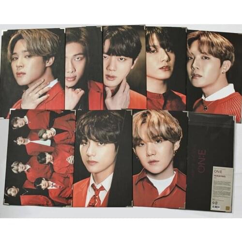KPOP Bangtan Boys One Album Photo Frames Wall Picture Photos Fans Gifts Collections 24*34CM