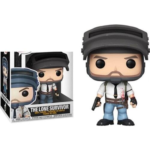 Game PUBG The Lone Survivor 556# Playerunknowns Battlegrounds Action Figure Model Toys Car Decoration