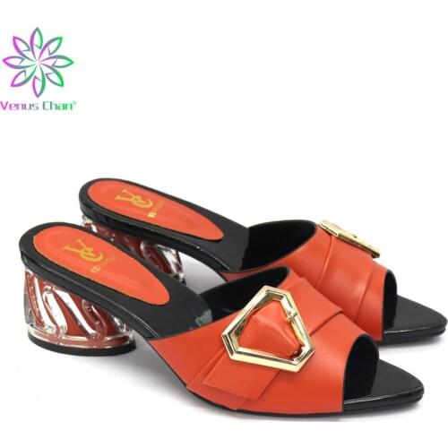 Italian Women Shoes Sweet Style for Royal Wedding Party Slingbacks Sandals Rhinestone Women Wedding Shoes Elegant Nigerian Shoes