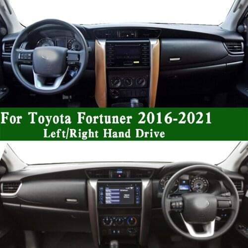 Fits Toyota Fortuner TRD AN160 N15 N16 TGN GUN GGN155 156 168 2016-2021 Dashmat Dashboard Cover Protective Pad Dash Mat Carpet