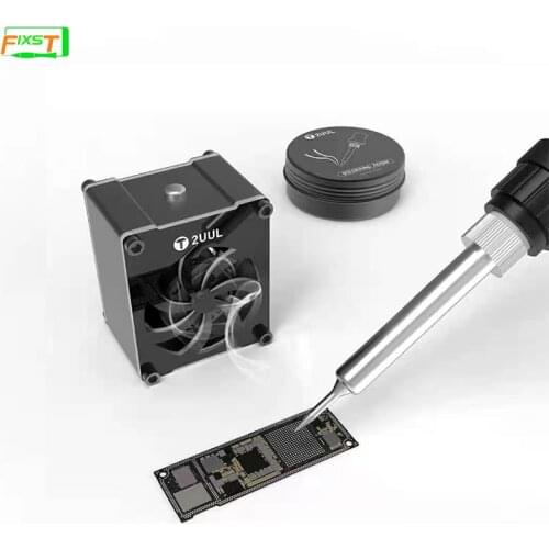 10000RPM 2UUL MINI Cooling Fan 5V USB Type-C Power Supply Input Can Bolw Away Harmful Solding Fumes For Mobile Phone Repair