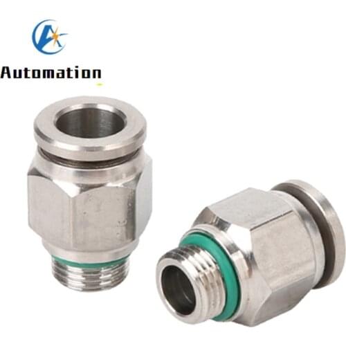 1/8" 1/4" 3/8 " 1/2" BSPP external thread pneumatic 304 stainless steel quick coupling gap connector pipeline water gas G