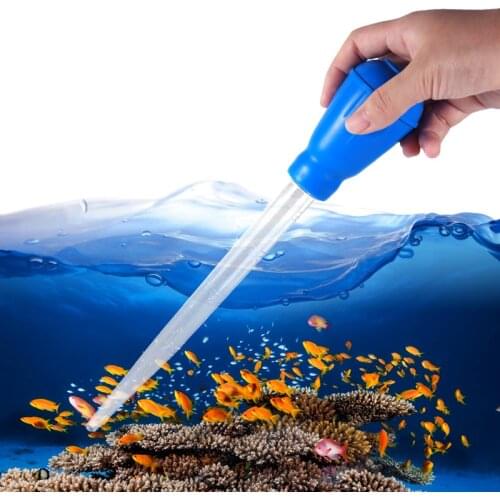 28/43cm pipette fish tank siphon pump water changer aquarium pipette BBQ Tool Supply tube aquarium clean tool For Changing Water