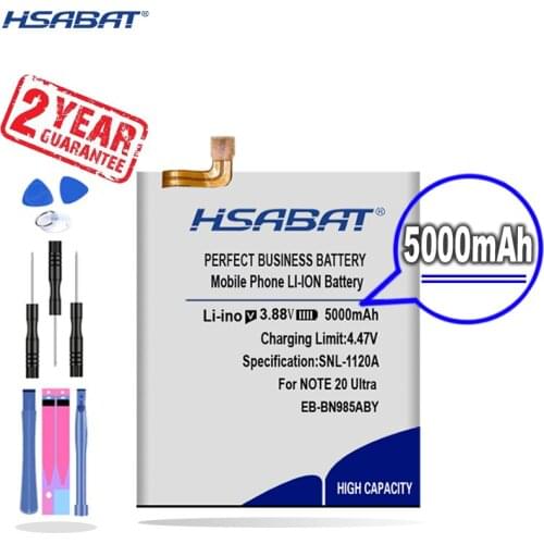New Arrival [ HSABAT ] 5000mAh EB-BN985ABY Replacement Battery for Samsung Note 20 Ultra Note20 Ultra