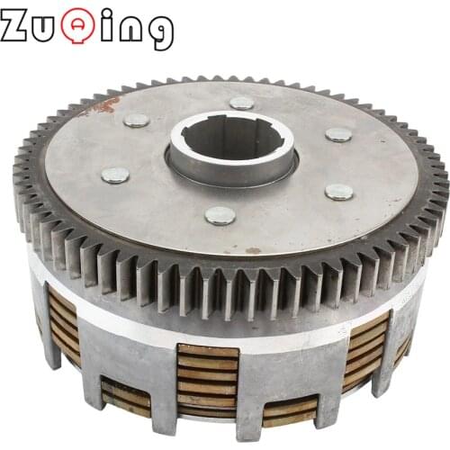 New ATV 70 Teeth Motorcycle Clutch High Performance Motorcycle Engine Clutch Fit For ZongShen Loncin Lifan 250cc Engines LH-144