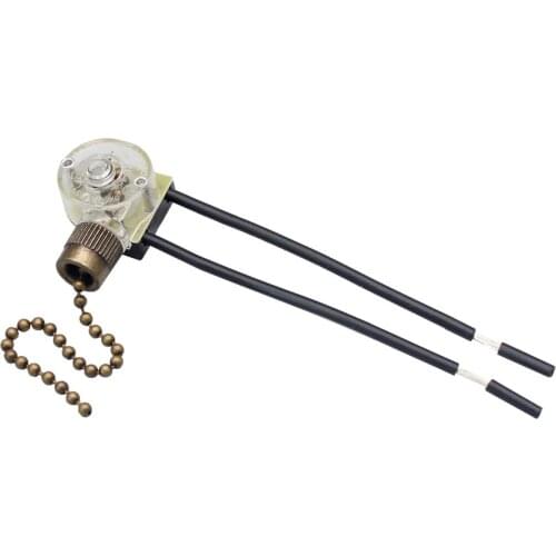 Zing Ear light switch ZE-109 250V 3A Fan Pull Chain Ceiling Fan zipper Switches light switch