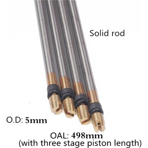 PCP Hand Pump High Pressure Spare Parts Solid Rod with Third Stage Piston